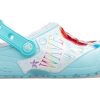 Crocs (GS) Fun Lab Disney Little Mermaid träskor ”Sky Blue White” 206281-4O9