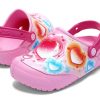 Crocs (GS) Fun Lab Heart Lights Träskor ”Pink Blue” 205648-6I2