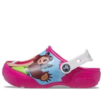 Crocs (GS) Fun Lab Masha And The Bear Patch Träskor ”Candy Pink” 207079-6X0