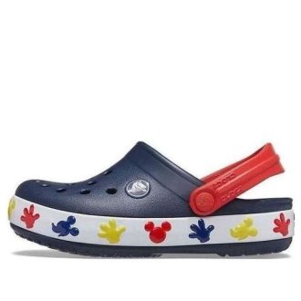 Crocs (GS) Fun Lab Mickey Lights Clogs ”Navy Multi” 207459-410