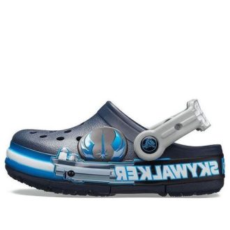Crocs (GS) Funlab Luke Skywalker Lights Träskor ”Gråblå” 206280-410