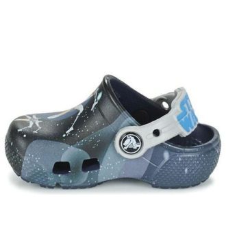 Crocs (GS) FunLab Star Wars klassiska träskor ”Black Blue” 204115-410