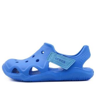 Crocs (GS) Havsblå sandaler 204021-456