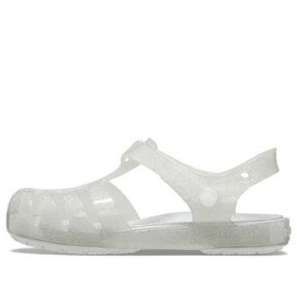 Crocs (GS) Isabella Glitter Sandaler ”White” 208444-0IC