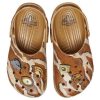 Crocs (GS) Jurassic World Classic träskor ”Brown White” 208860-202