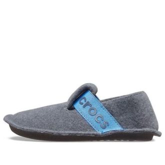 Crocs (GS) Kapcie Classic Slipper ”Gråblå” 205349-0DA