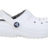 Crocs (GS) Klassisk fodrad träsko ”Vit” 207010-10M