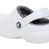 Crocs (GS) Klassisk fodrad träsko ”Vit” 207010-10M