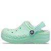 Crocs (GS) Klassiska Baya-fodrade träskor ”Mint” 205977-3TI