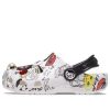 Crocs (GS) Klassiska Cruella träskor ”White Black” 207397-100