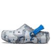 Crocs (GS) Klassiska fodrade Camo Clogs ”Grå Vit Blå” 207323-0EF