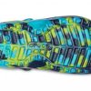 Crocs (GS) klassiska fodrade marmorerade träskor ”Blue Tie Dye” 207238-4HQ