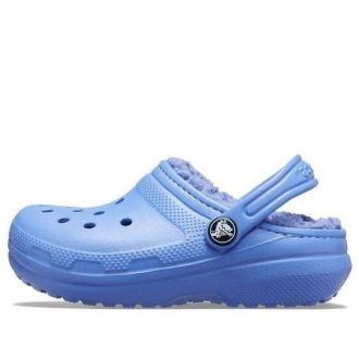 Crocs (GS) Klassiska fodrade träskor ”Blå” 203506-434