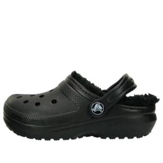 Crocs (GS) Klassiska fodrade träskor för barn ”Black” 207010-060