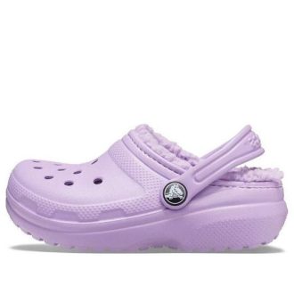 Crocs (GS) Klassiska fodrade träskor ”Lilac” 203506-5PR