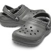 Crocs (GS) klassiska fodrade träskor ”Slate Grey Smoke” 203506-0EX