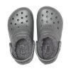 Crocs (GS) klassiska fodrade träskor ”Slate Grey Smoke” 203506-0EX