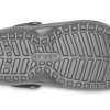 Crocs (GS) klassiska fodrade träskor ”Slate Grey Smoke” 203506-0EX