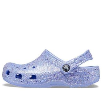 Crocs (GS) Klassiska glitterträskor ”Blå” 206993-5Q6