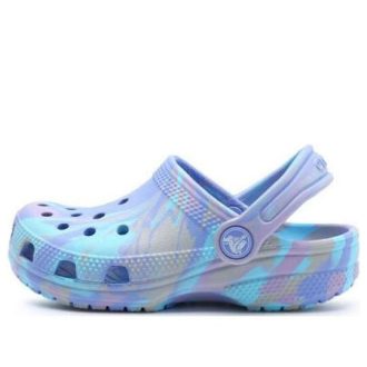 Crocs (GS) Klassiska marmorerade träskor ”Moon Jelly Multi” 207464-5Q7