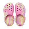 Crocs (GS) Klassiska marmorerade träskor ”Pink Yellow” 207002-6SO