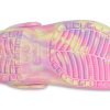 Crocs (GS) Klassiska marmorerade träskor ”Pink Yellow” 207002-6SO