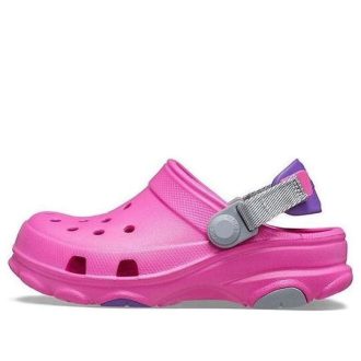 Crocs (GS) klassiska terrängträskor ”Electric Pink” 207011-6QQ