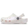 Crocs (GS) Klassiska träskor ”Marble White Pink” 207364-6PS
