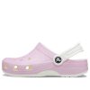 Crocs (GS) Klassiska träskor ”Pink White” 209161-6S0