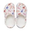 Crocs (GS) Klassiskt teckentryck Clog K ”White Red Blue” 209695-9CD