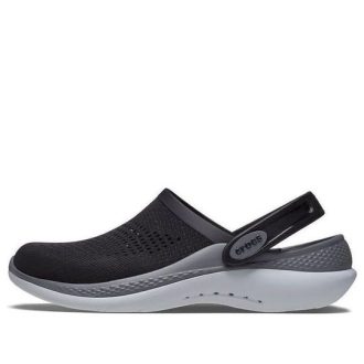 Crocs (GS) LiteRide 360  träskor ”Black Grey” 207021-0DD