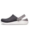 Crocs (GS) LiteRide träskor ”Black Grey White” 205964-066
