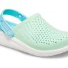 Crocs (GS) LiteRide träskor ”Neo Mint White” 205964-3TM