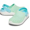 Crocs (GS) LiteRide träskor ”Neo Mint White” 205964-3TM