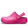 Crocs (GS) Ralenfodrade träskor ”Candy Pink Black” 16245-6X1
