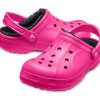 Crocs (GS) Ralenfodrade träskor ”Candy Pink Black” 16245-6X1