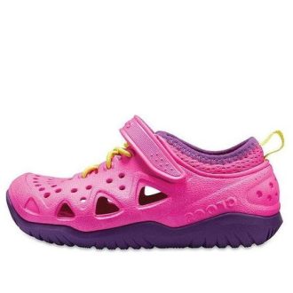 Crocs (GS) Swiftwater Sneakers ”Pink Purple” 204989-6L0