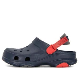 Crocs (GS) terrängträskor ”Navy Red” 207458-410