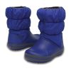 Crocs (GS) Winter Puff Boots ”Blue” 14613-4BH