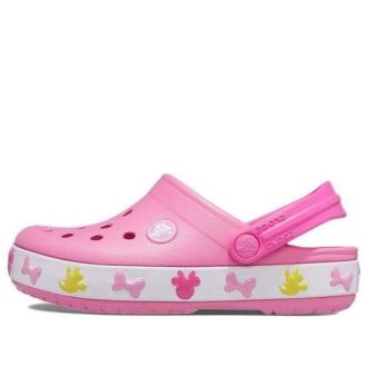 Crocs (GS) x Fun Lab Disney Minnie Clogs ”Pink White” 207459-05