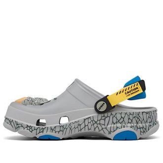 Crocs (GS) x Jurassic World Classic All-Terrain Träskor ”Slate Grey” 207976-013
