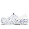 Crocs (GS) x Liberty London Classic Clogs ”White Blue” 206514-100