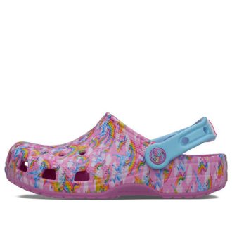Crocs (GS) x Lisa Frank Classic Clogs ”Pink Blue” 208826