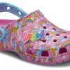 Crocs (GS) x Lisa Frank Classic Clogs ”Pink Blue” 208826