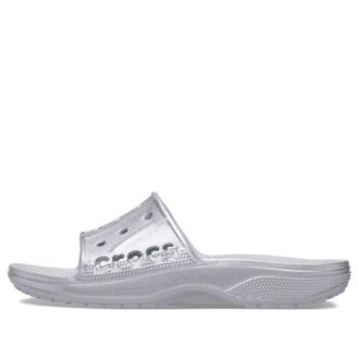 Crocs II Metallic Slides ”Silver” 209210-1FT