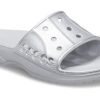 Crocs II Metallic Slides ”Silver” 209210-1FT