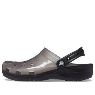 Crocs Jelly Crocs Transparent Black Unisex Sandaler 206908-001