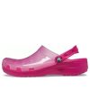 Crocs Jelly Crocs Transparent Röda Unisex-sandaler 206908-6X0