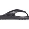 Crocs Kadee II Light Cozy flip-flops unisex svart 207314-001