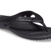 Crocs Kadee II Light Cozy flip-flops unisex svart 207314-001
